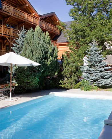 Piscine Chalet Mounier 2 Alpes Isere