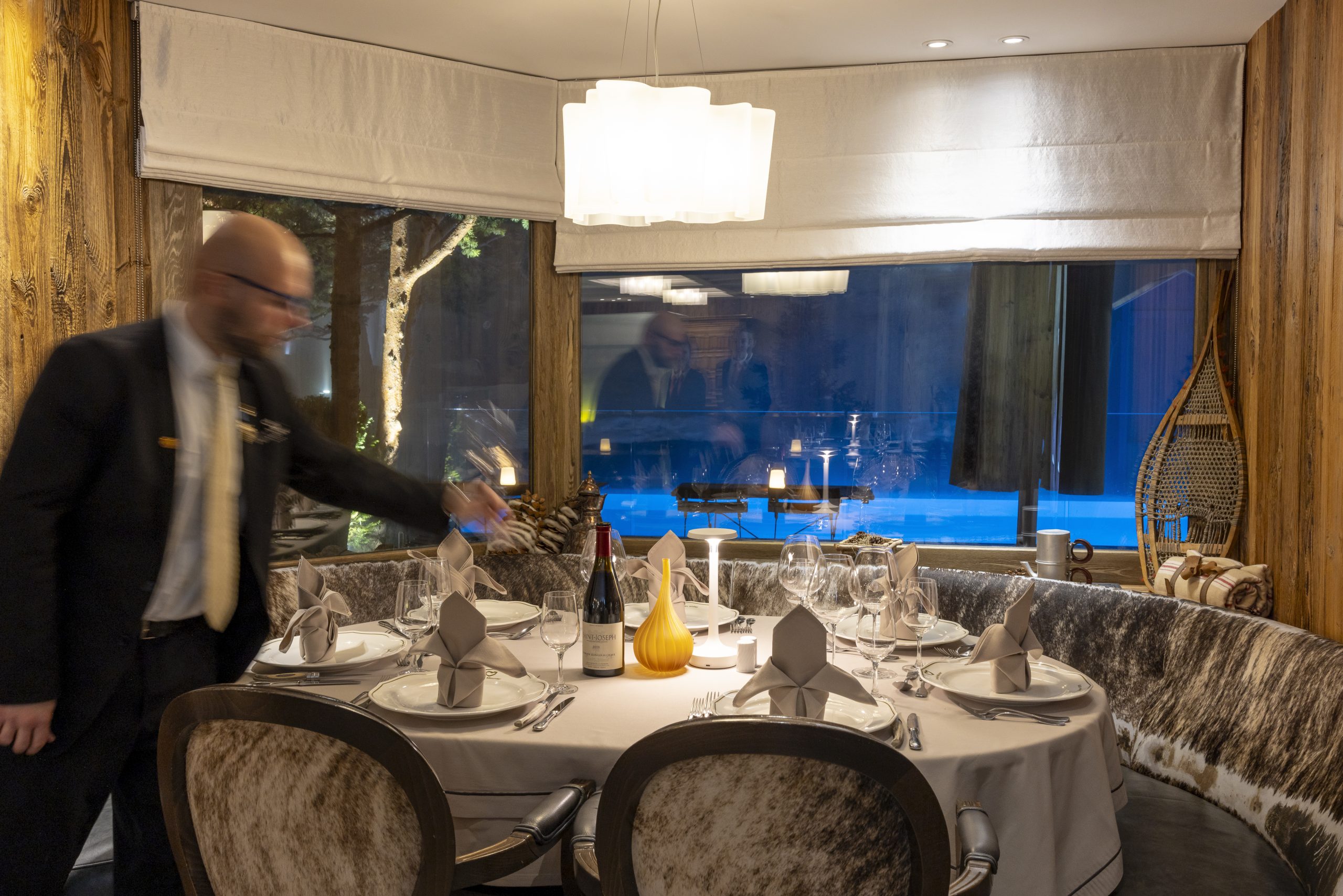 Le restaurant du Chalet | Chalet Mounier 13.02.25 0643 XF in scala Chalet Mounier 13.02.25 0643 XF in scala